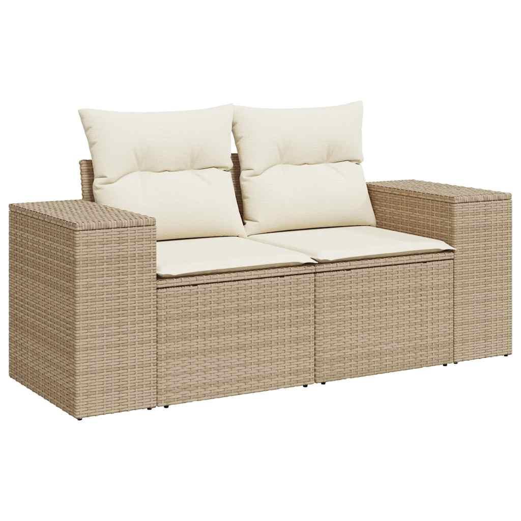 VidaXL Garten sofagarnitur poly-rattan