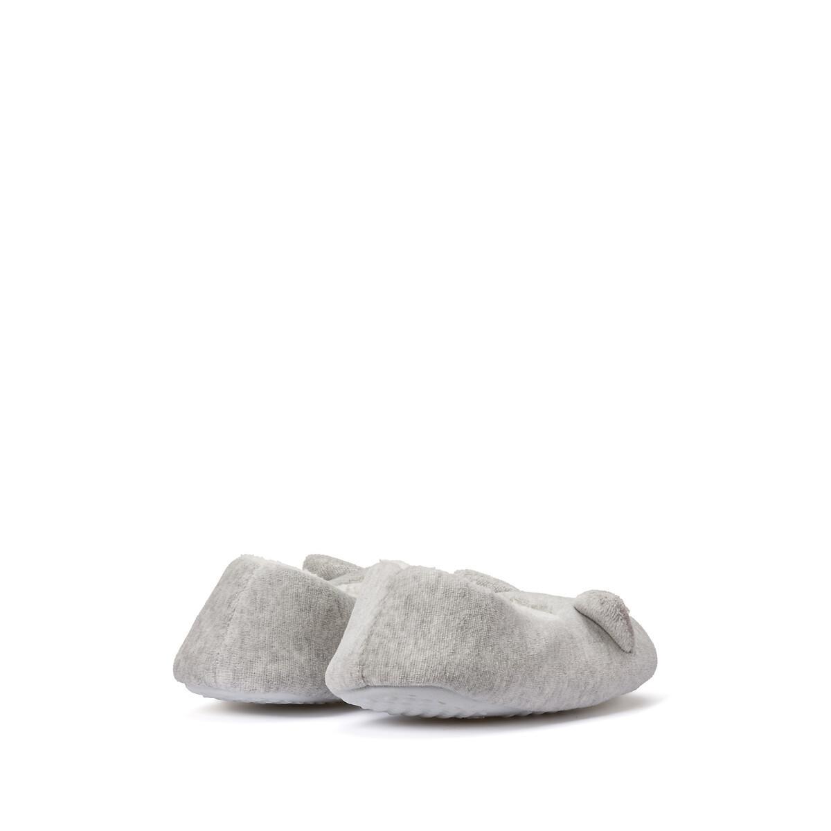 La Redoute Collections Warme Hausschuhe mit Katzenmotiv