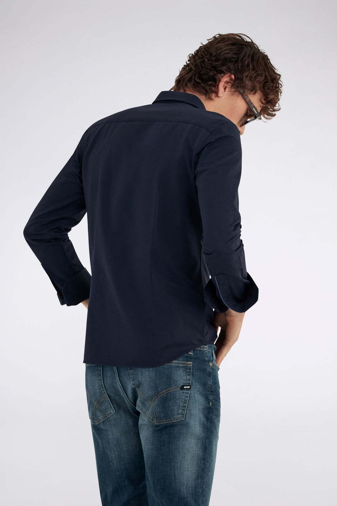 Gas Kin/S Slim Fit Langarmhemd