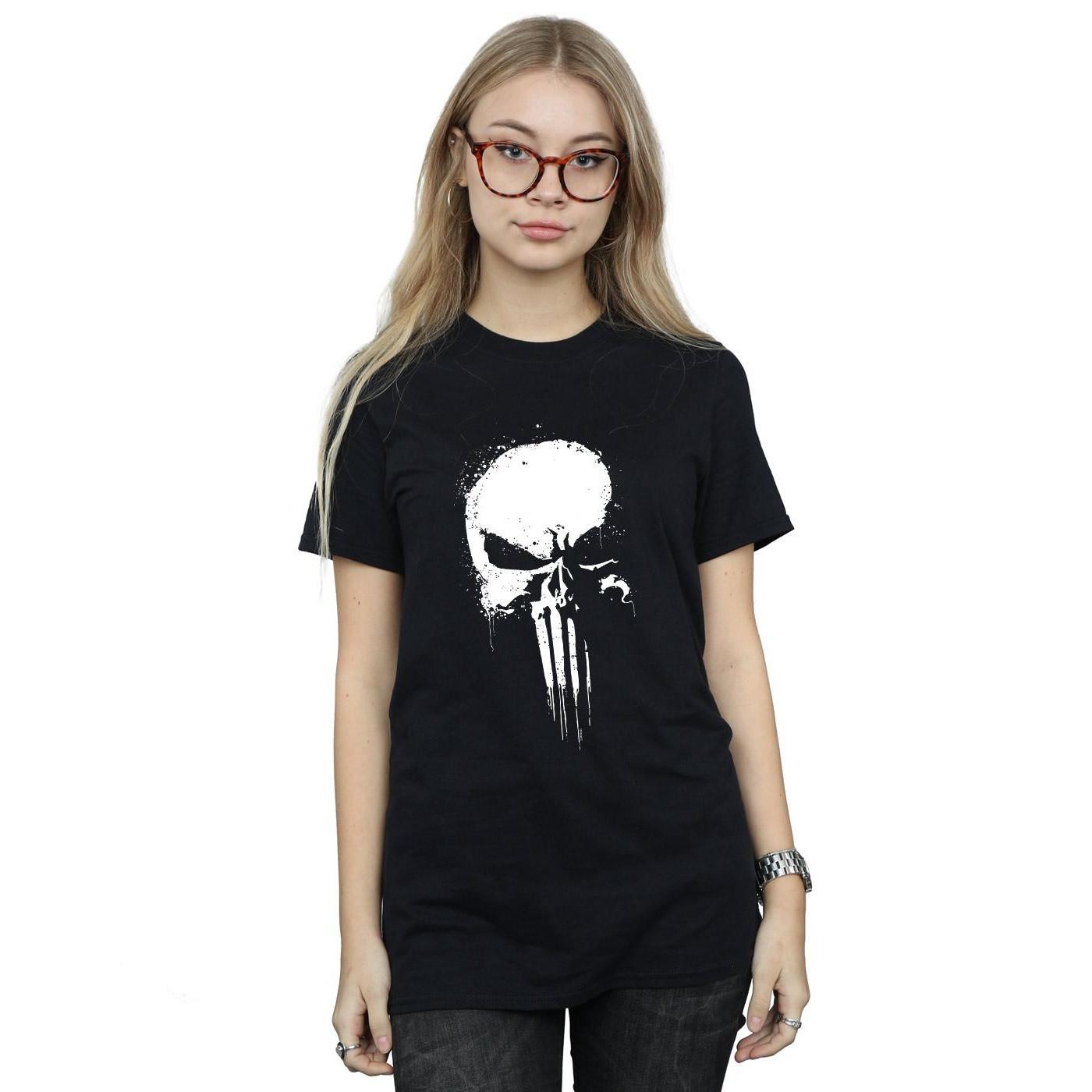 MARVEL The Punisher Spray Skull T-Shirt