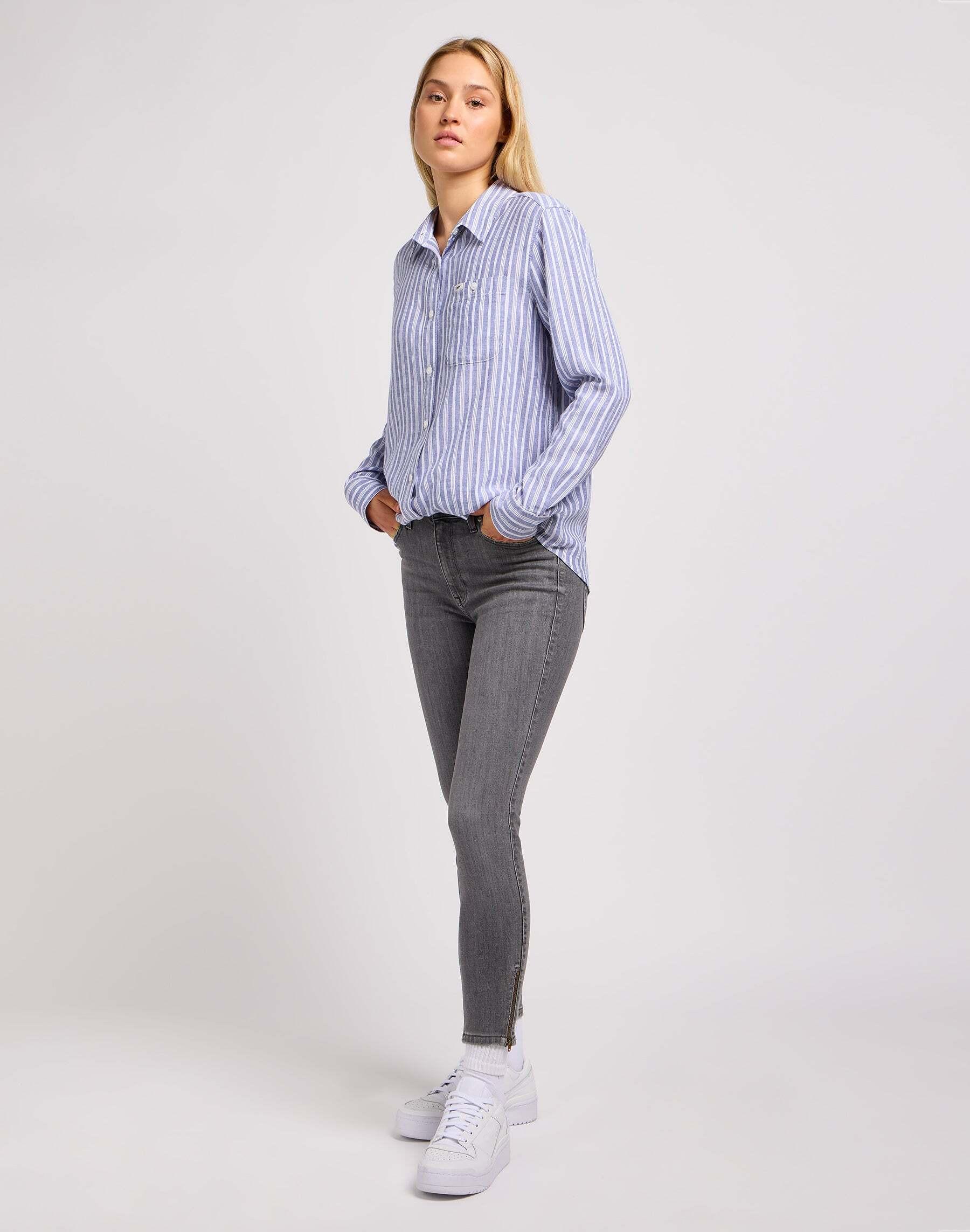Lee Scarlett High Zip Skinny Fit Jeans