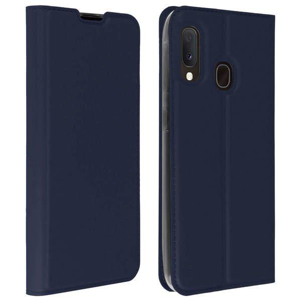Avizar Schickes Cover Galaxy A20e Dunkelblau