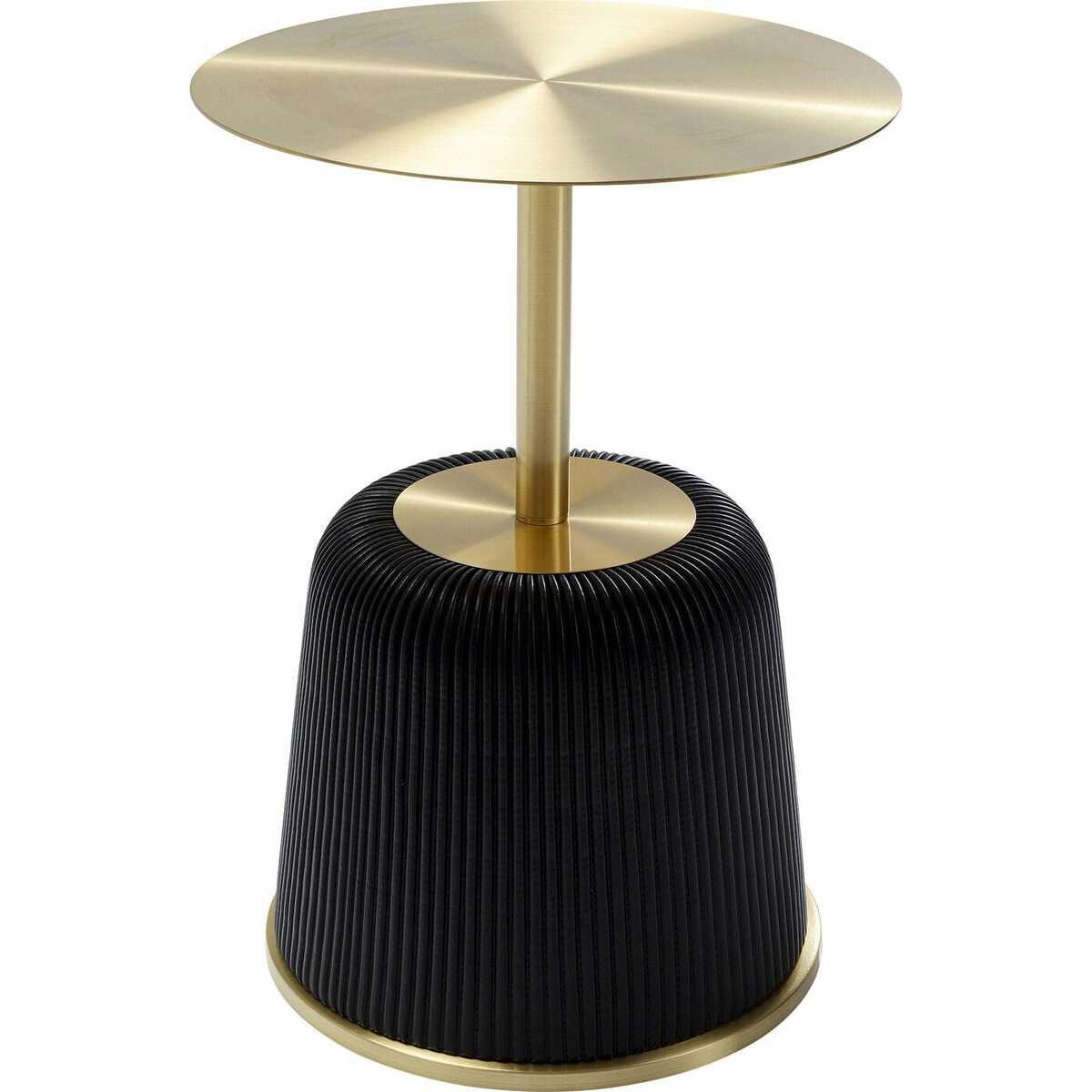 KARE Design Beistelltisch Endless Vegas Schwarz rund 40