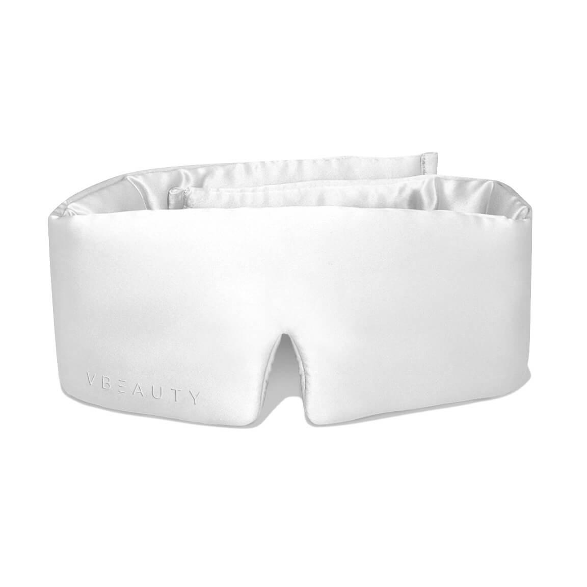 VBEAUTY Premium Deep Sleep Seiden Schlafmaske - Creme