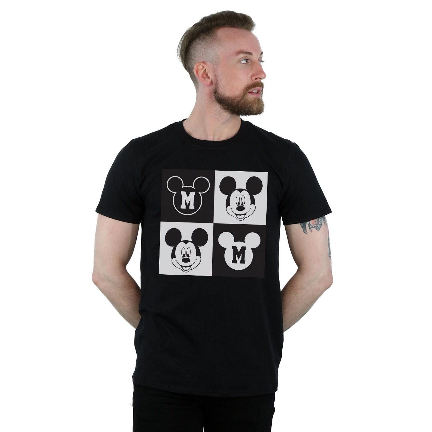 Disney Mickey Mouse Block Print T-Shirt