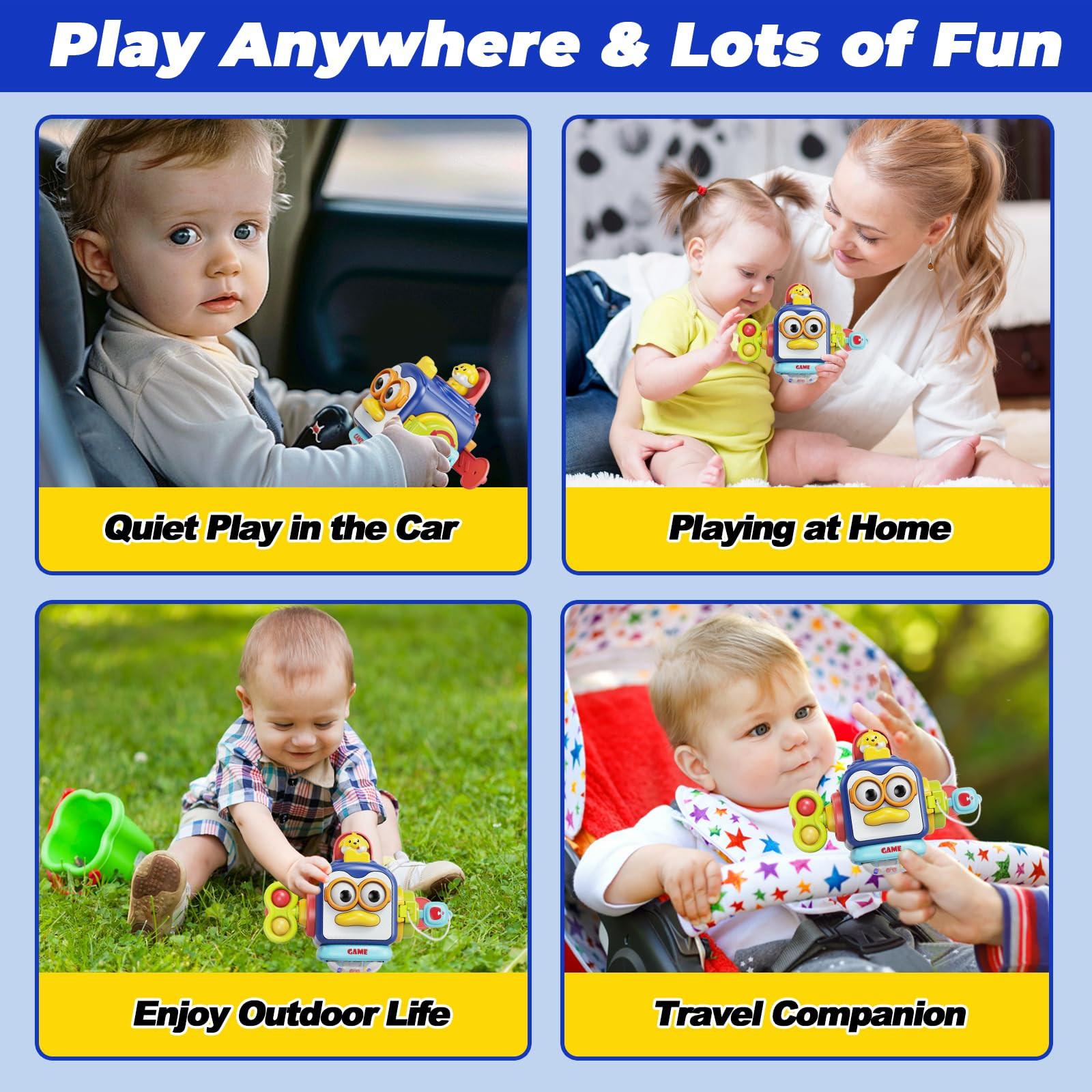 Activity-board Aktivitätswürfel für Babys, Lernspielzeug, Motorikwürfel für Kleinkinder, sensorisches Babyspielzeug