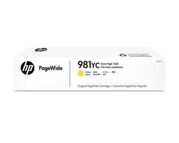 Hewlett-Packard HP Tintenpatrone 981YC yellow L0R19YC PW Enterprise 556 16'000 S.