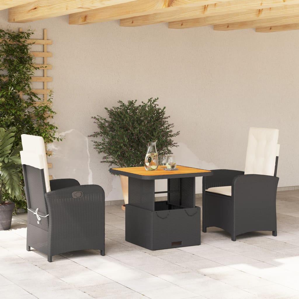 VidaXL Garten essgruppe poly-rattan