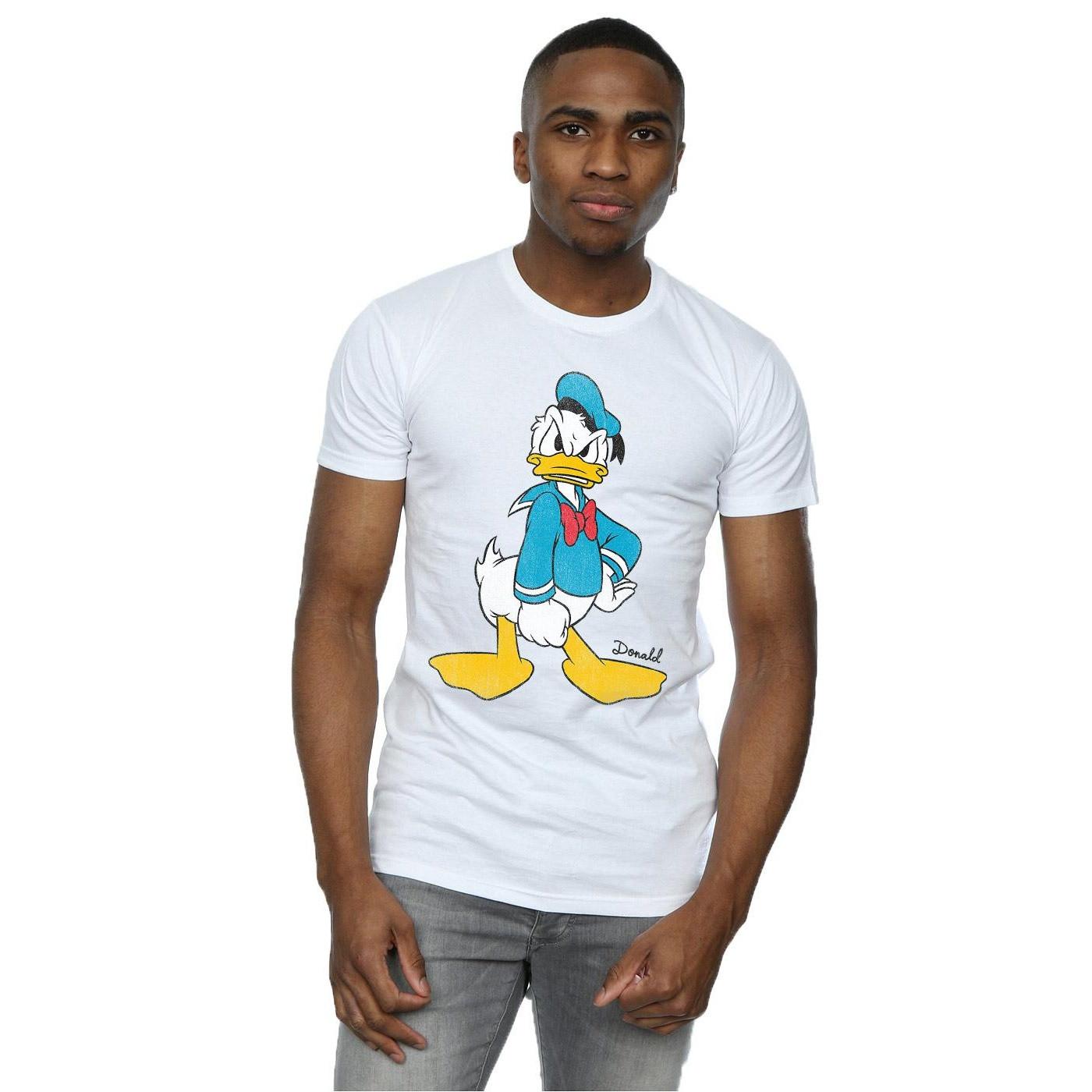 Disney Donald Duck Grumpy Print T-Shirt