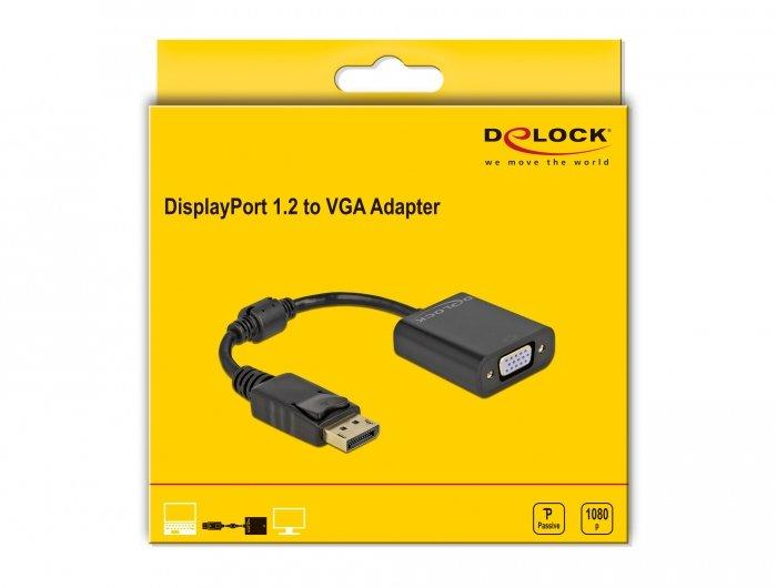 DeLock 61006 (Display Port, VGA, 15 cm)