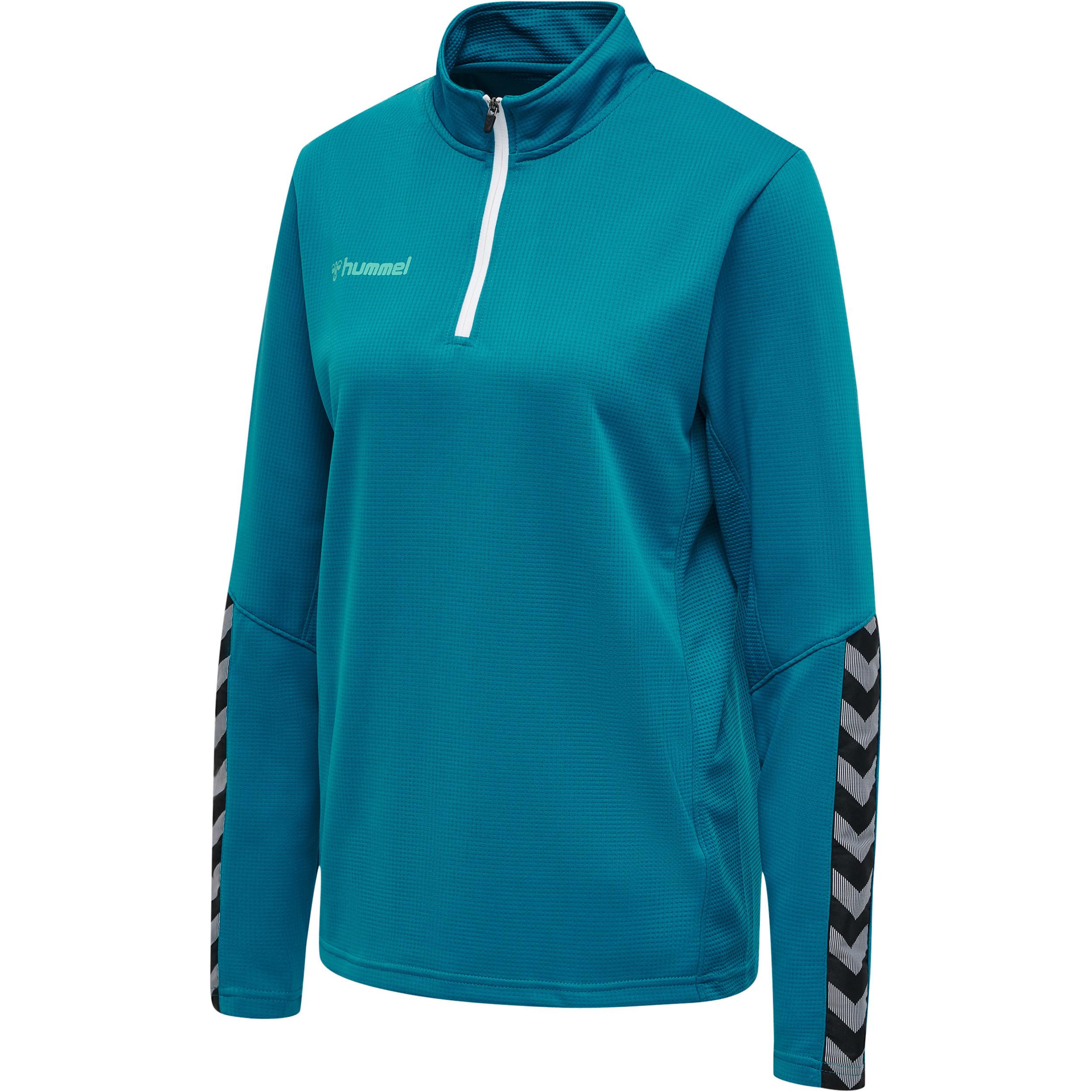 Hummel sweatshirt damen humme demi-zip hmauthentic