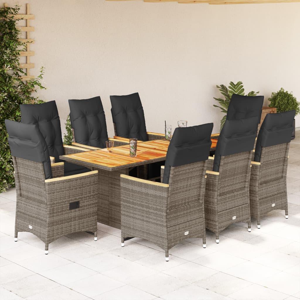 VidaXL Bistro set poly-rattan