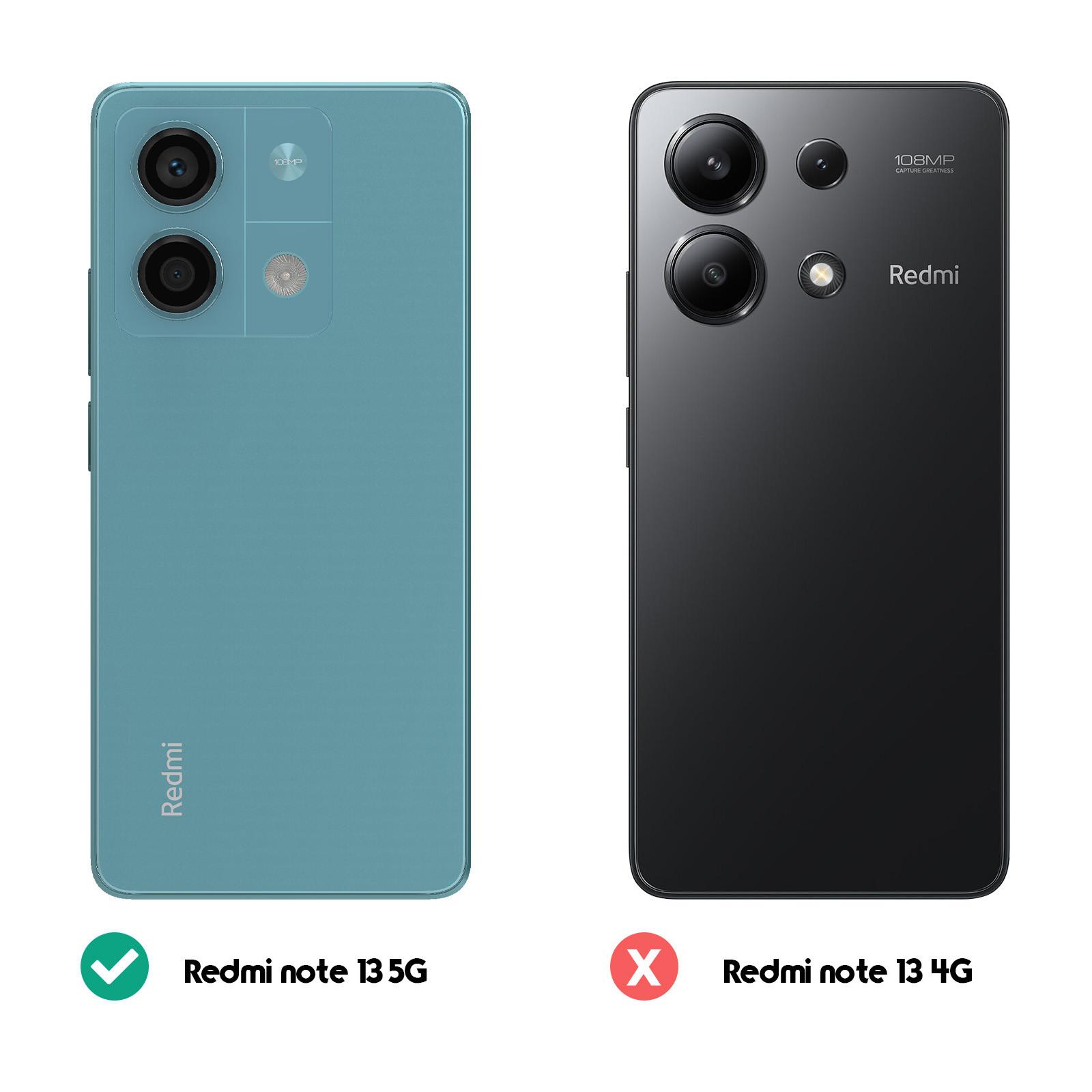 Avizar Classic Cover Redmi Note 13 5G Schwarz