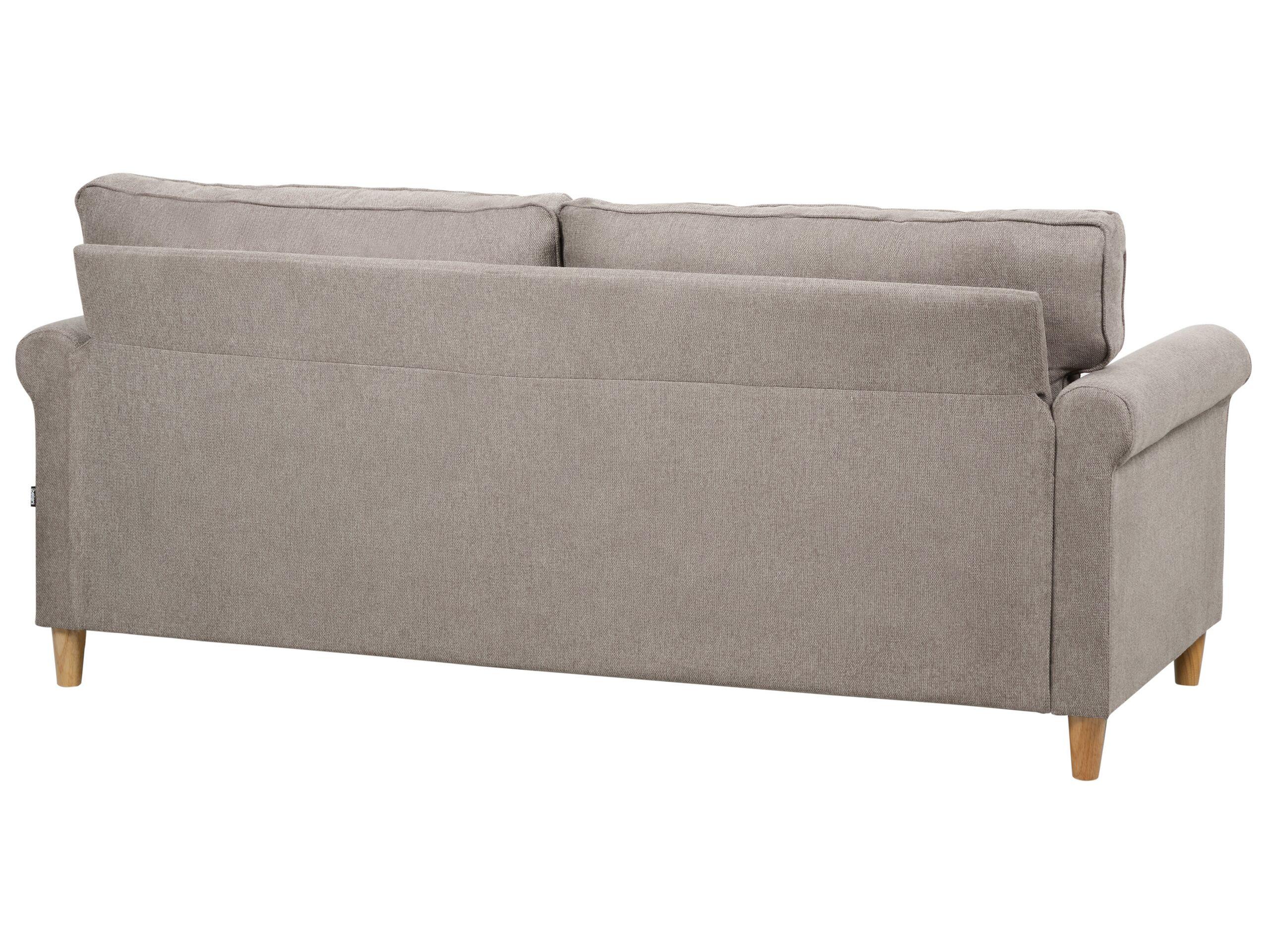 Beliani 3 Sitzer Sofa aus Polyester Retro RONNEBY