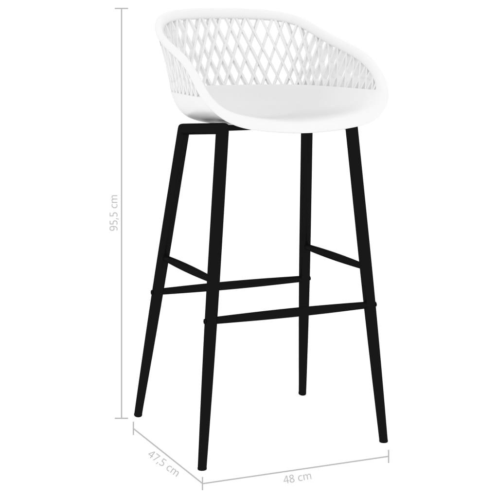 VidaXL Barstuhl plastik