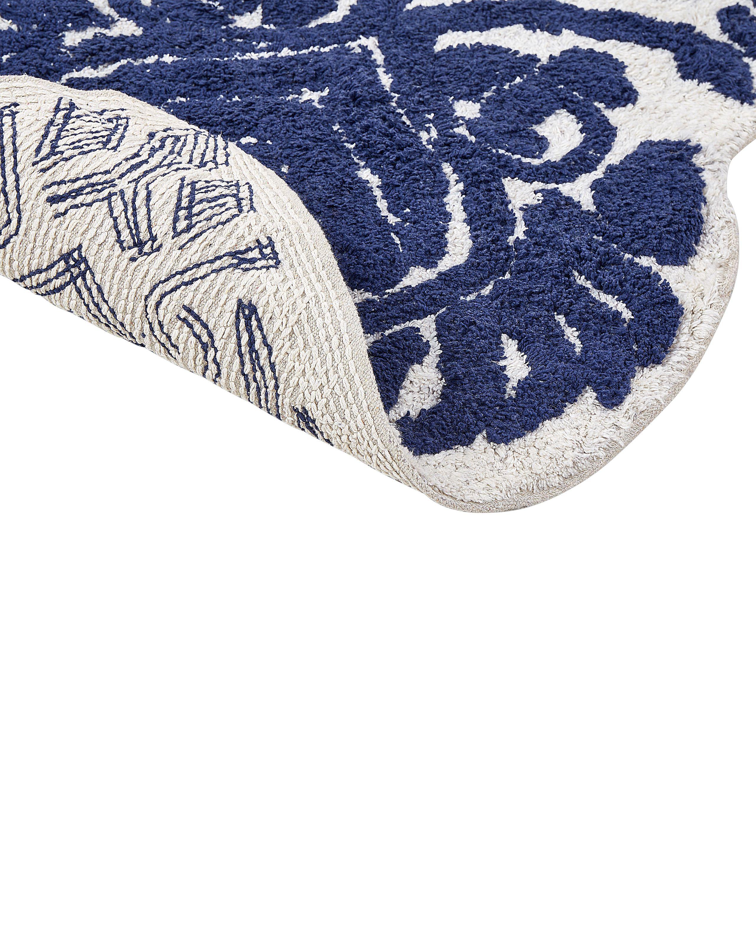 Beliani Badematte aus Baumwolle Modern CANBAR