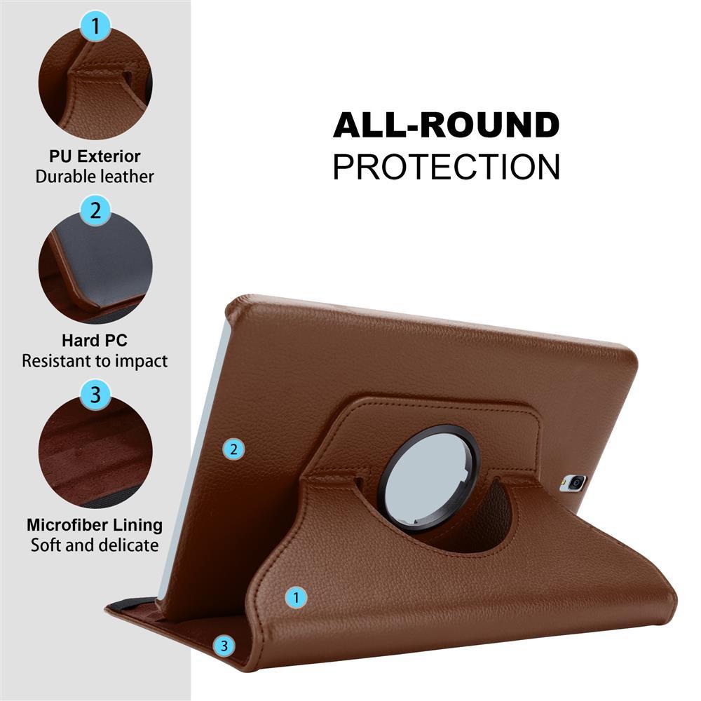Cadorabo Tablet Hülle für Samsung Galaxy Tab S3 (9.7 Zoll) OHNE Auto Wake Up
