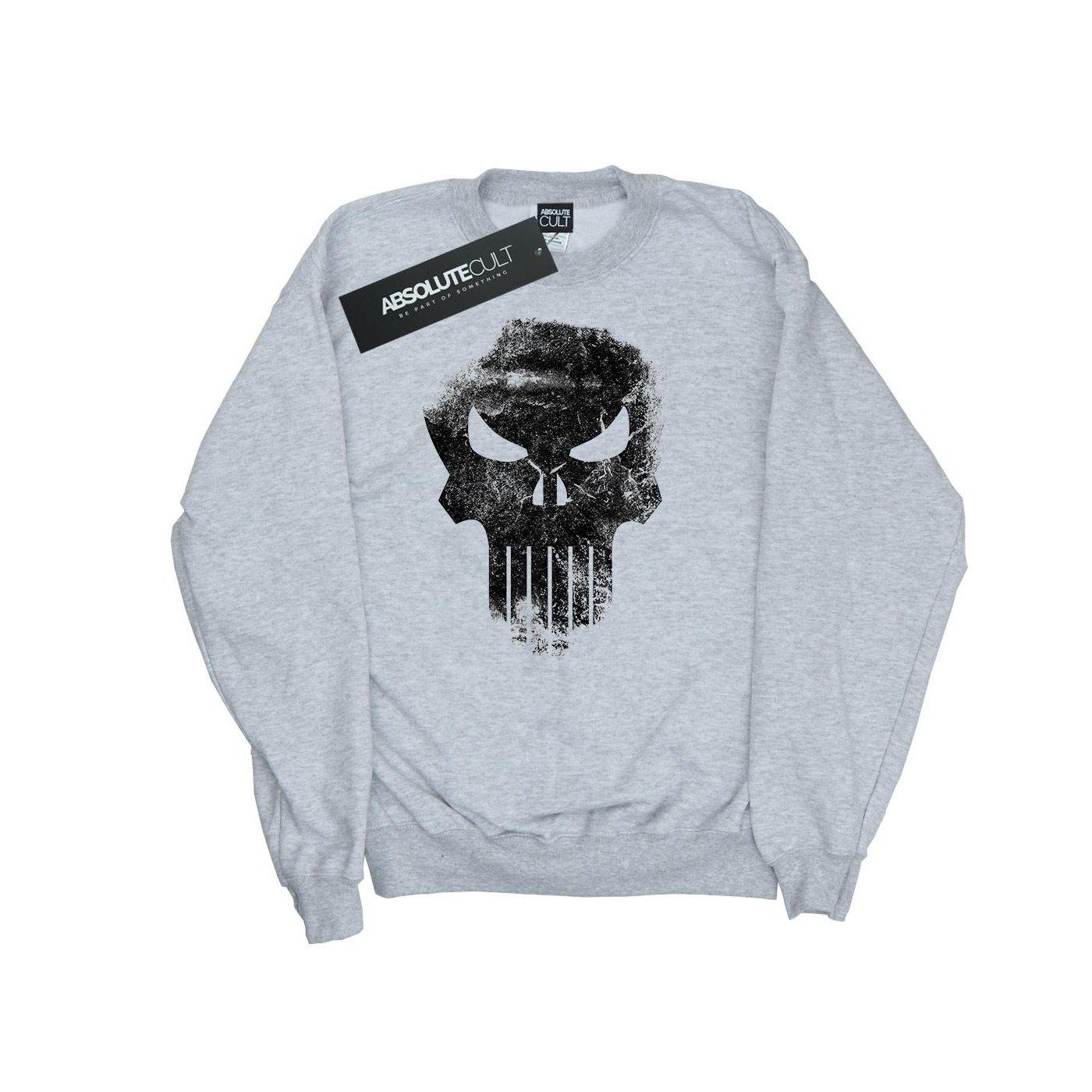 MARVEL The Punisher Distrressed Skull Sweatshirt
