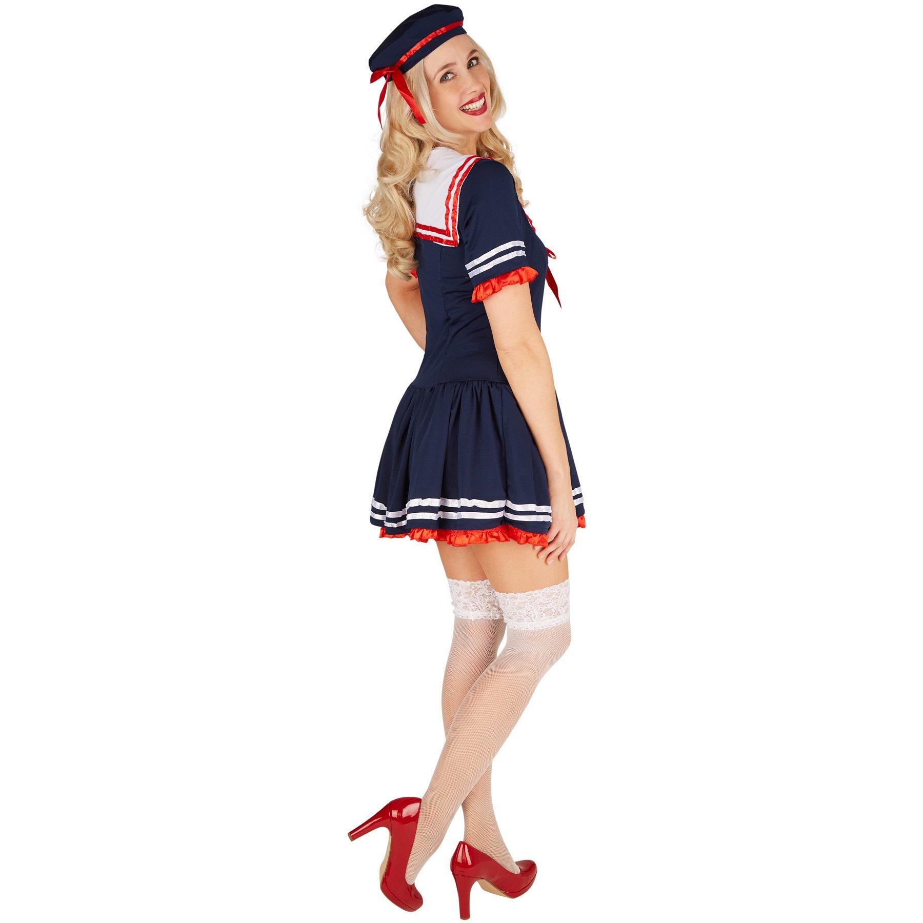 Tectake Frauenkostüm Marine-Lady