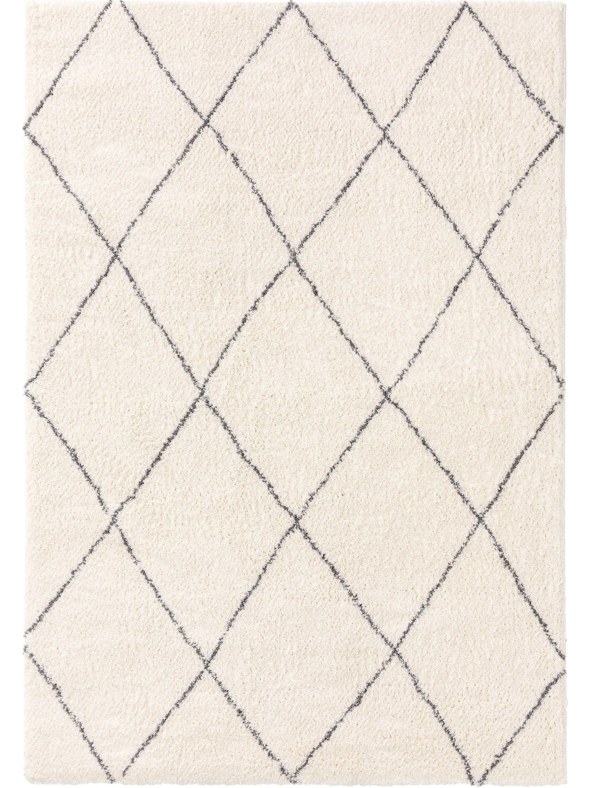 Benuta Hochflorteppich Benno Cream