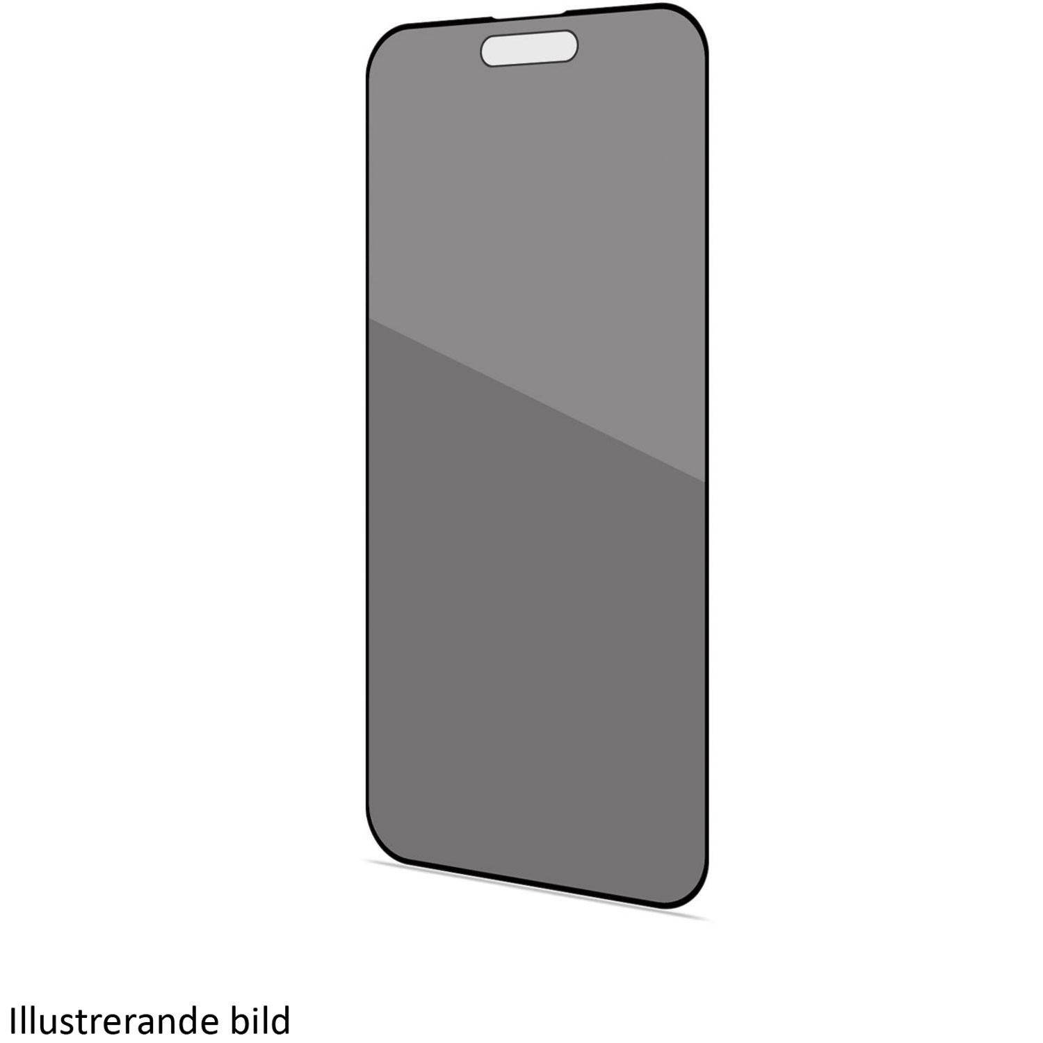 Celly Sichtschutz für iPhone 16 Pro aus gehärtetem Glas