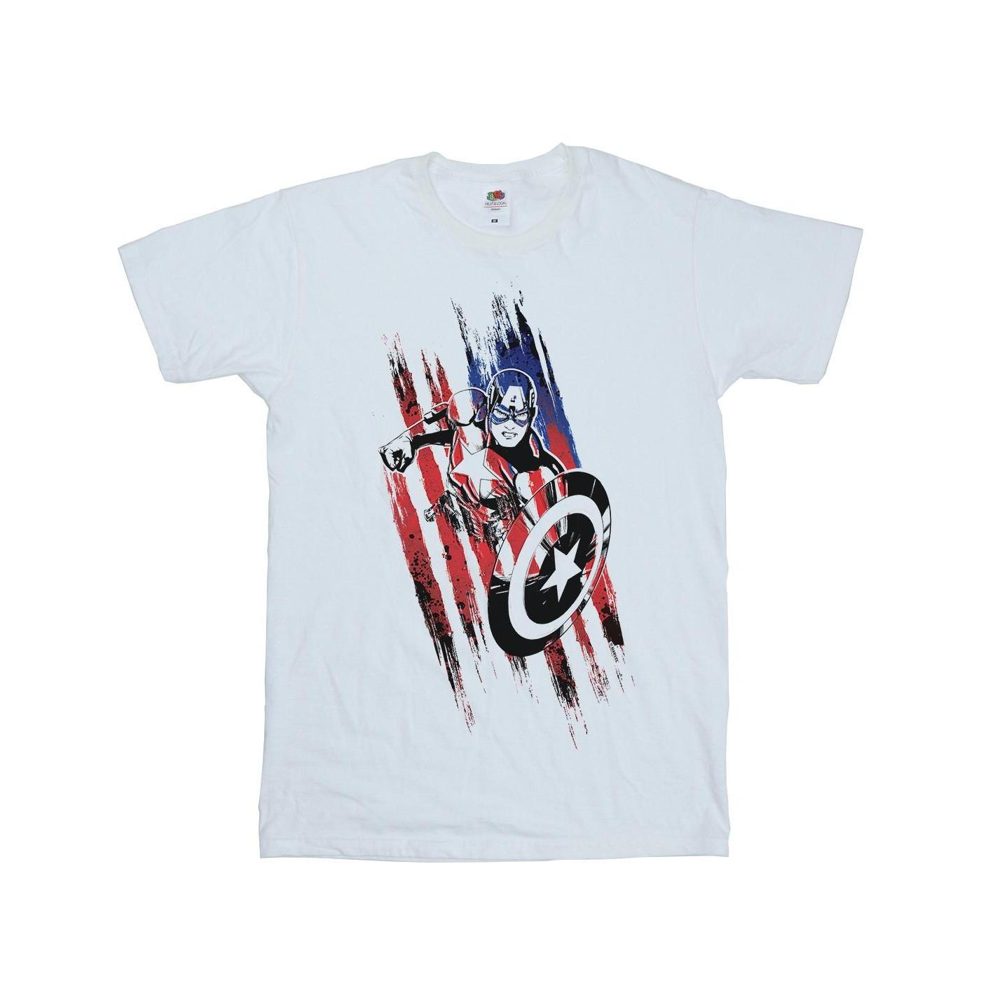 MARVEL Avengers Captain America Grafikdruck T-Shirt