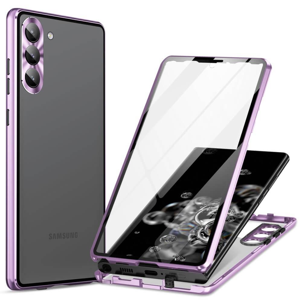 Cover-Discount Galaxy S24+ - Magnetische Schutzhülle mit Panzerglas
