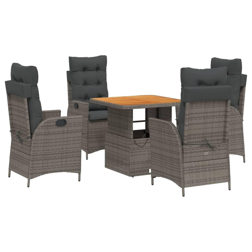 VidaXL Garten essgruppe poly-rattan