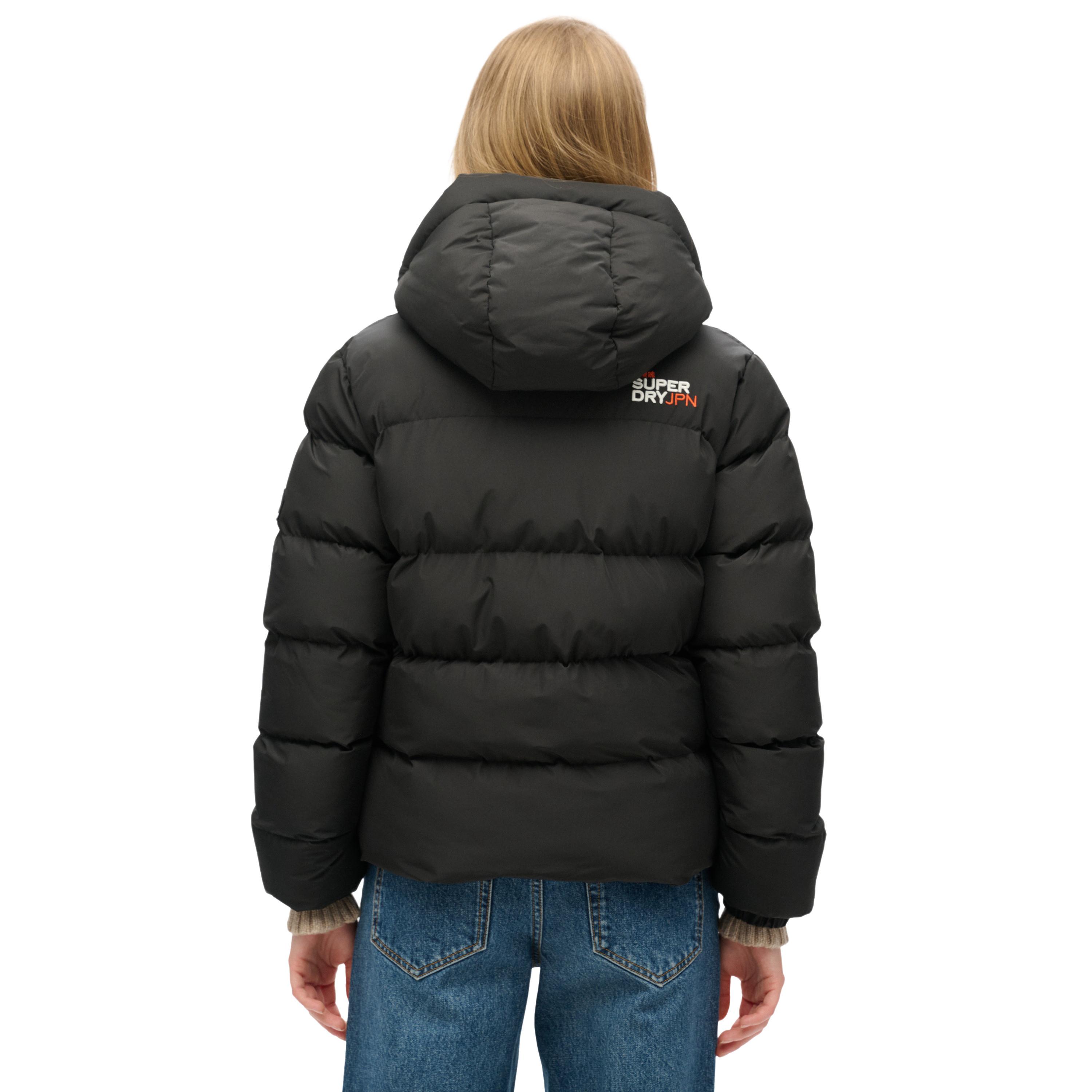 Superdry damen-daunenjacke hooded sports