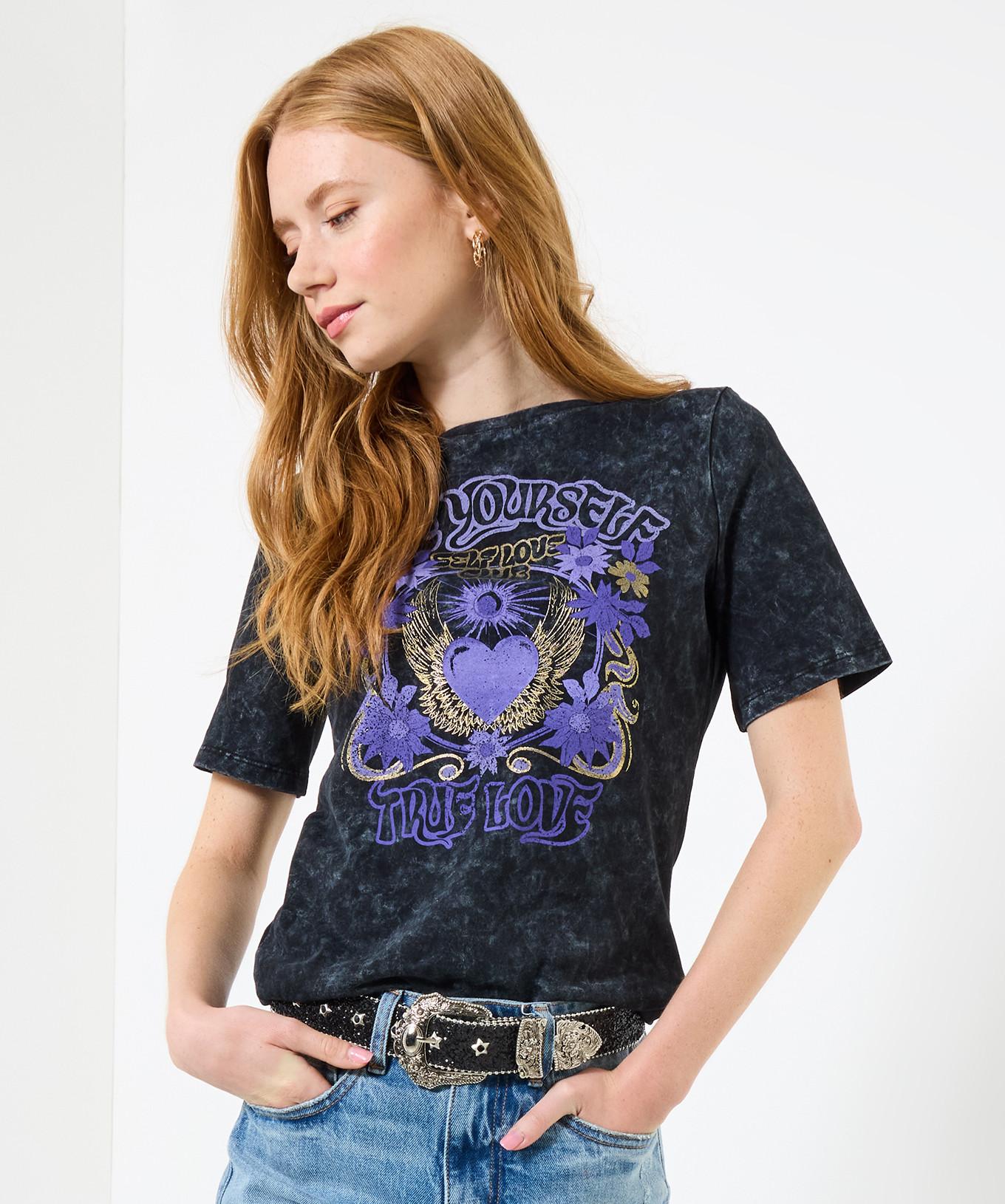 Joe Browns Mystisches Boho-T-Shirt mit Rundhals und kurzen Ärmeln