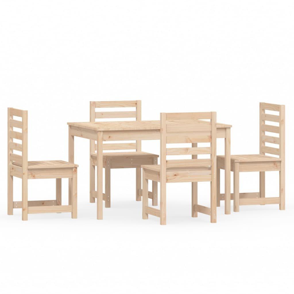 VidaXL Garten essgruppe holz