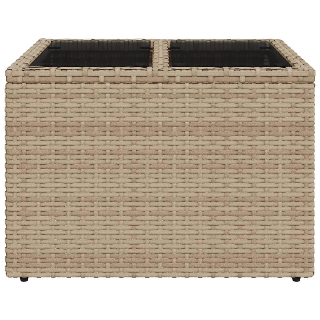 VidaXL Gartentisch poly-rattan