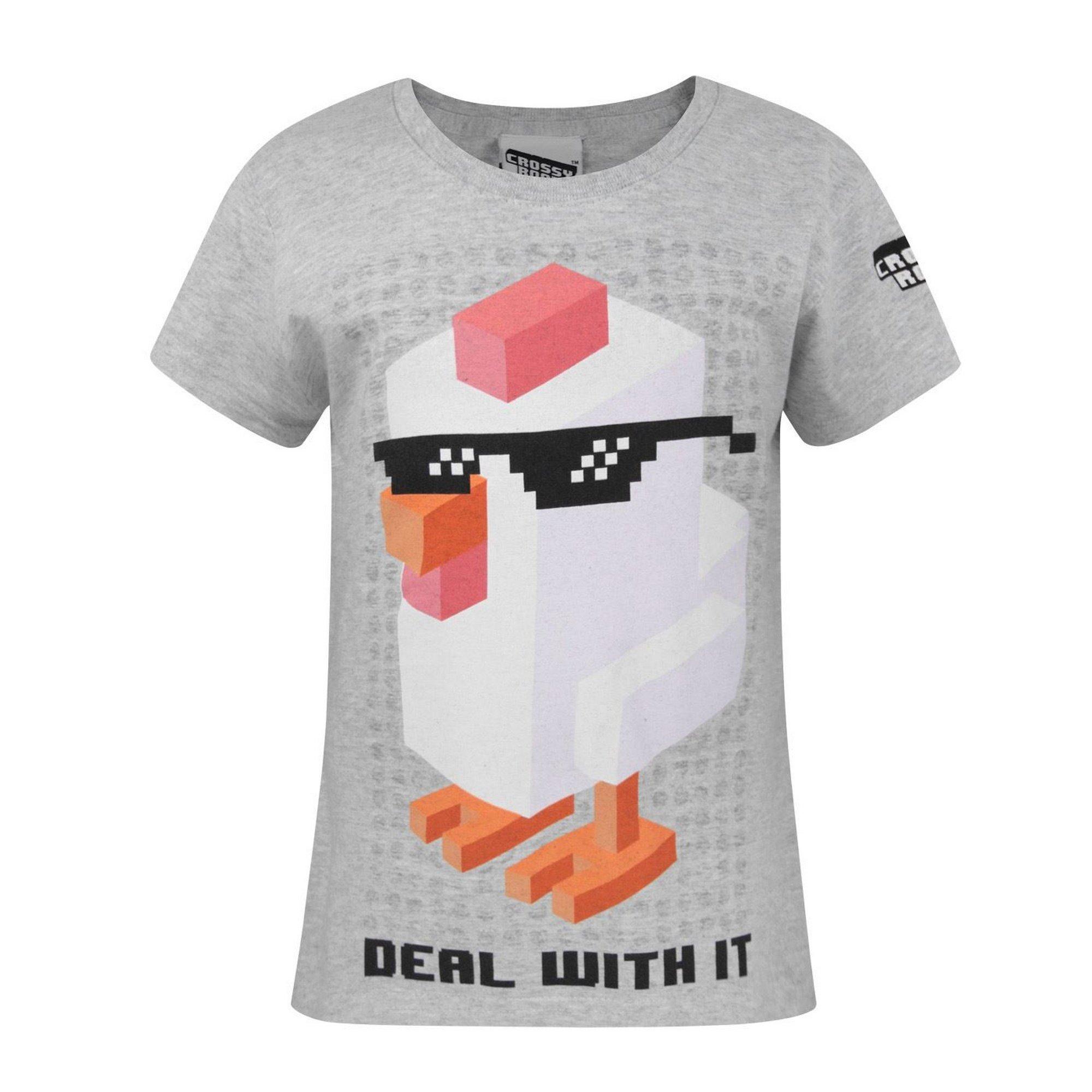 Vanilla Underground Crossy Road Official Deal With It Kurzarm TShirt