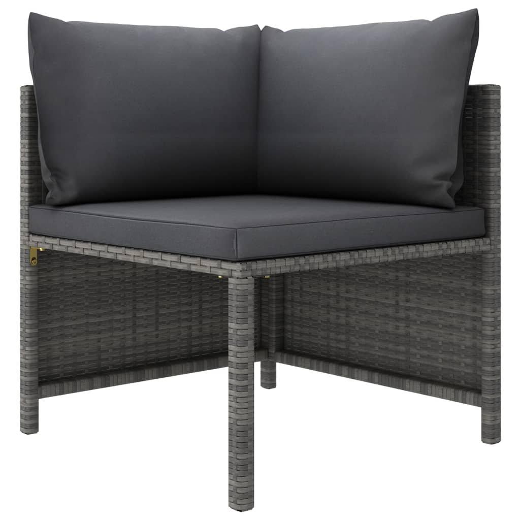 VidaXL Garten-lounge-set poly-rattan