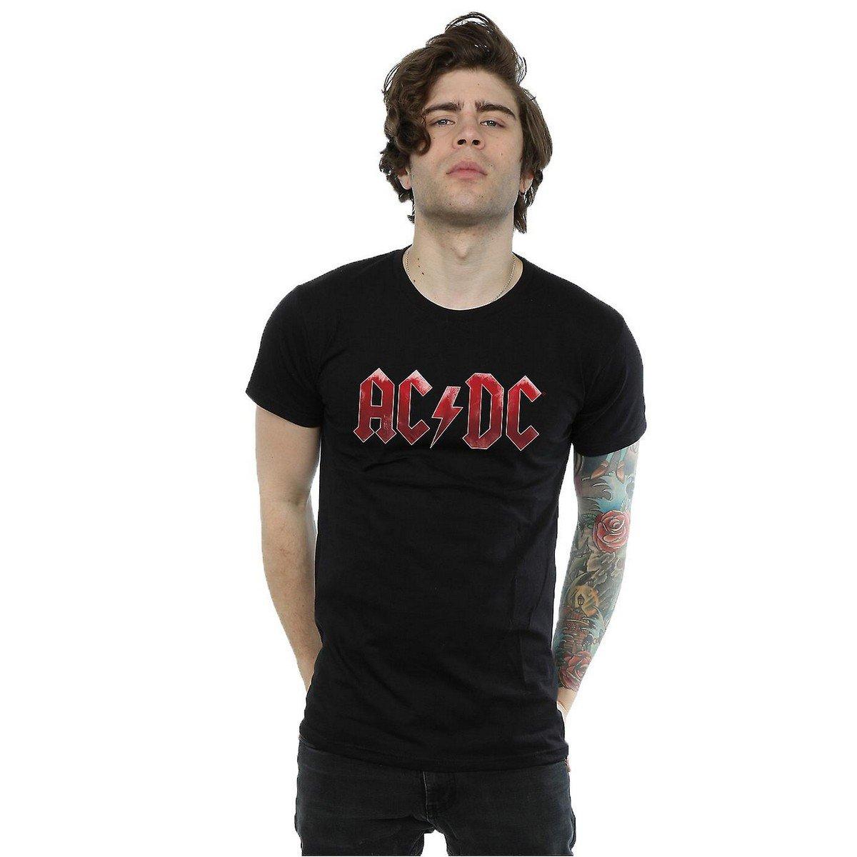 AC/DC ACDC Logo Print T-Shirt