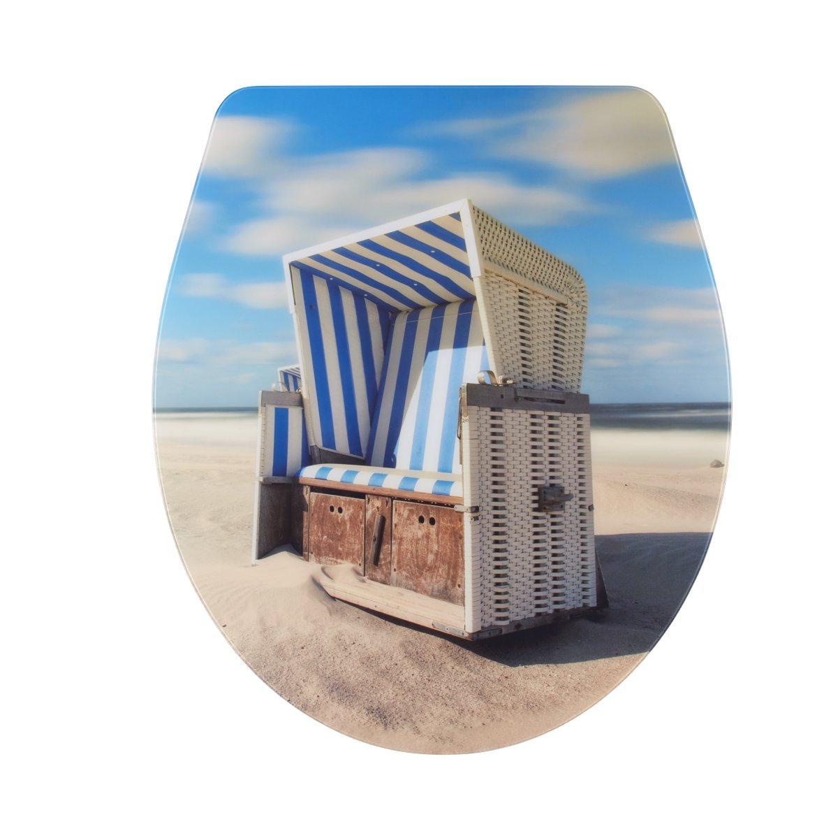 diaqua WC-Sitz Nancy Slow Down Beach chair