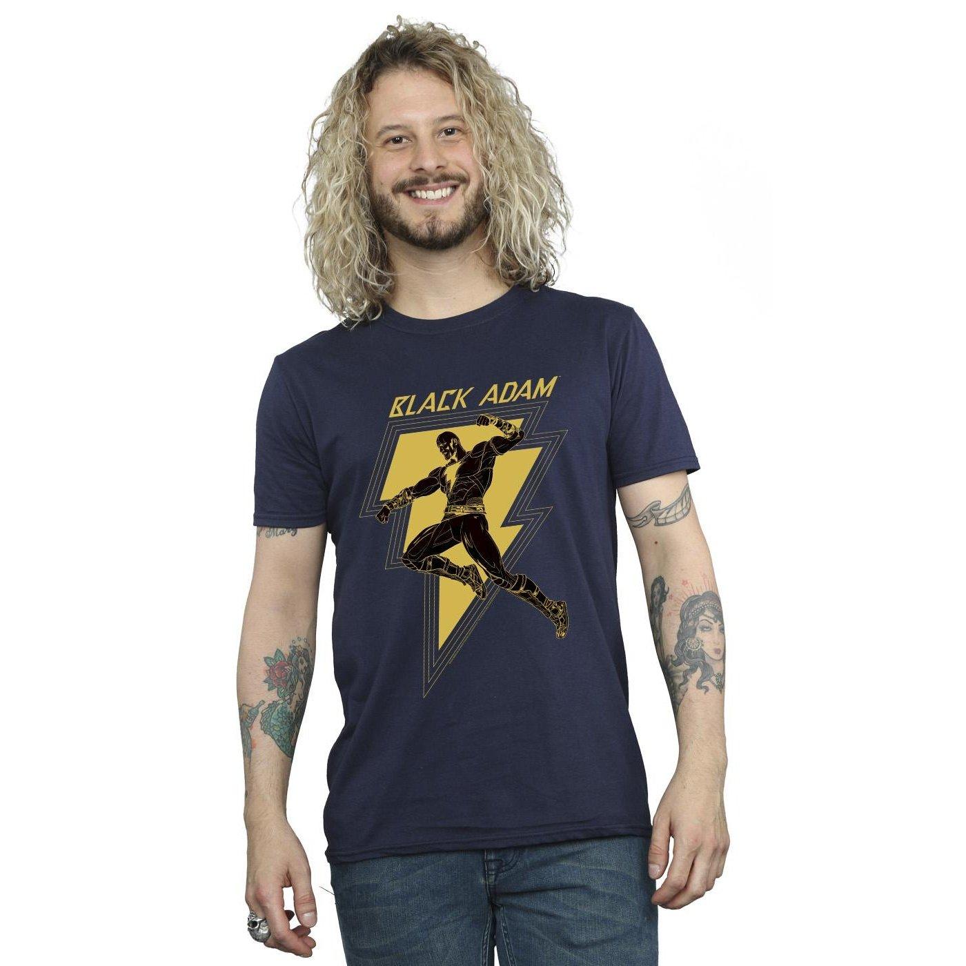 DC COMICS Black Adam Grafikdruck T-Shirt
