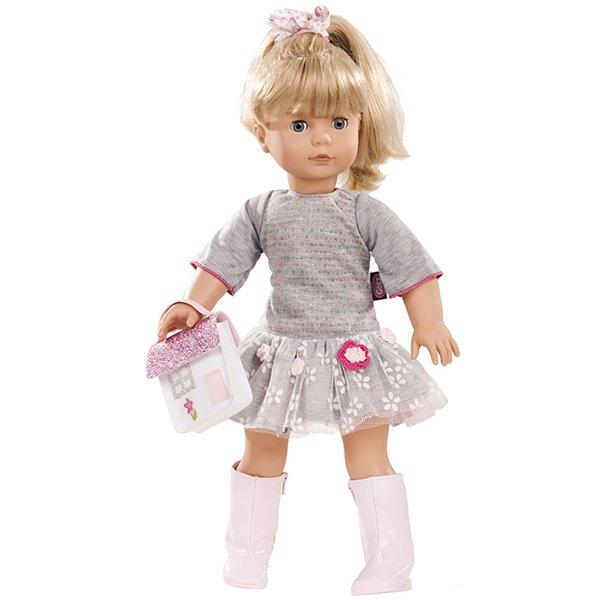 Götz Stehpuppe mit blonden Haaren