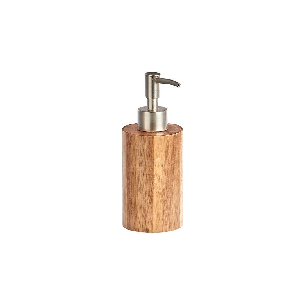 Zeller Present Seifenspender AkazieInox H17.5cm ø7cm