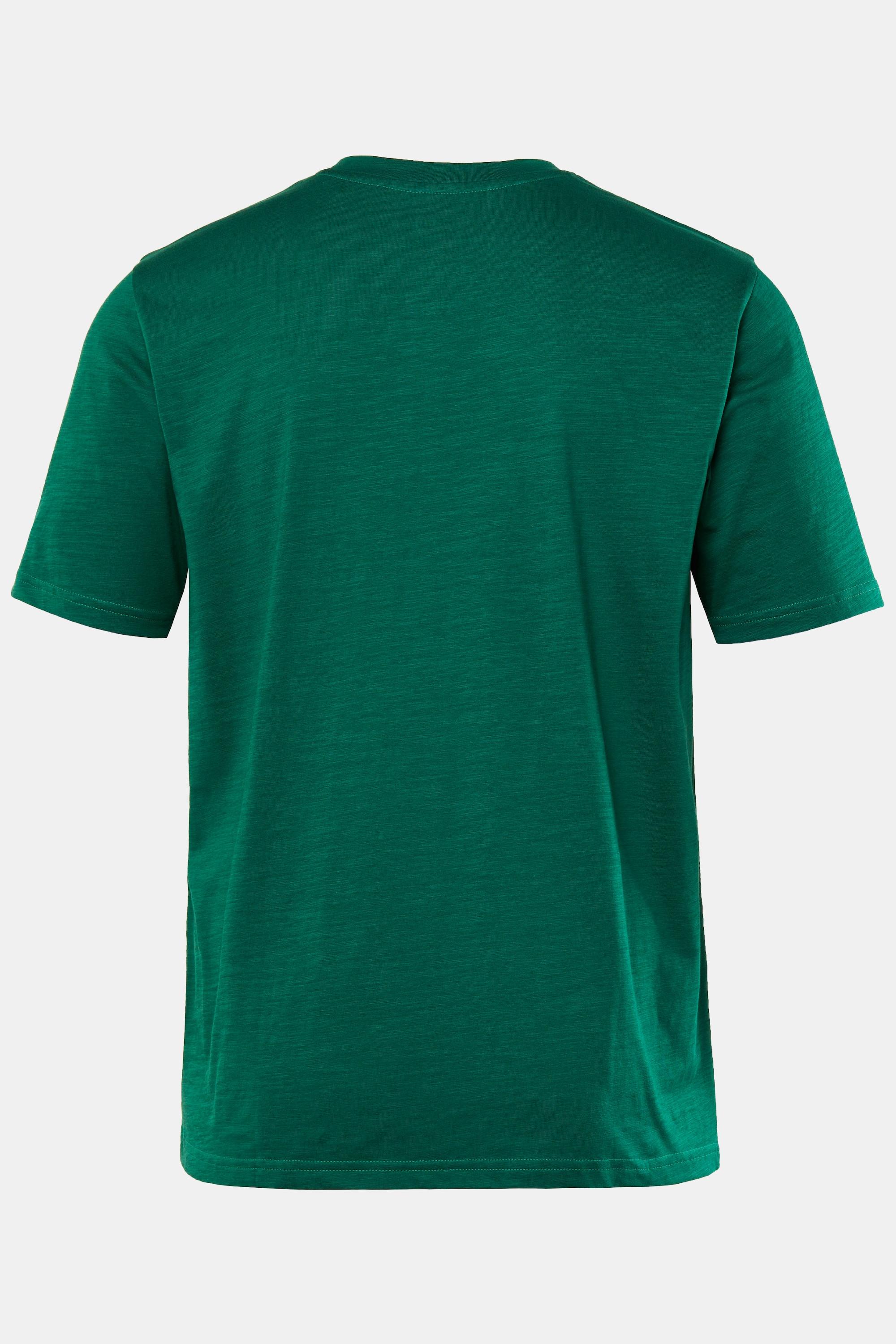 JP1880 Kurzarm Flammjersey T-Shirt mit Brustprint