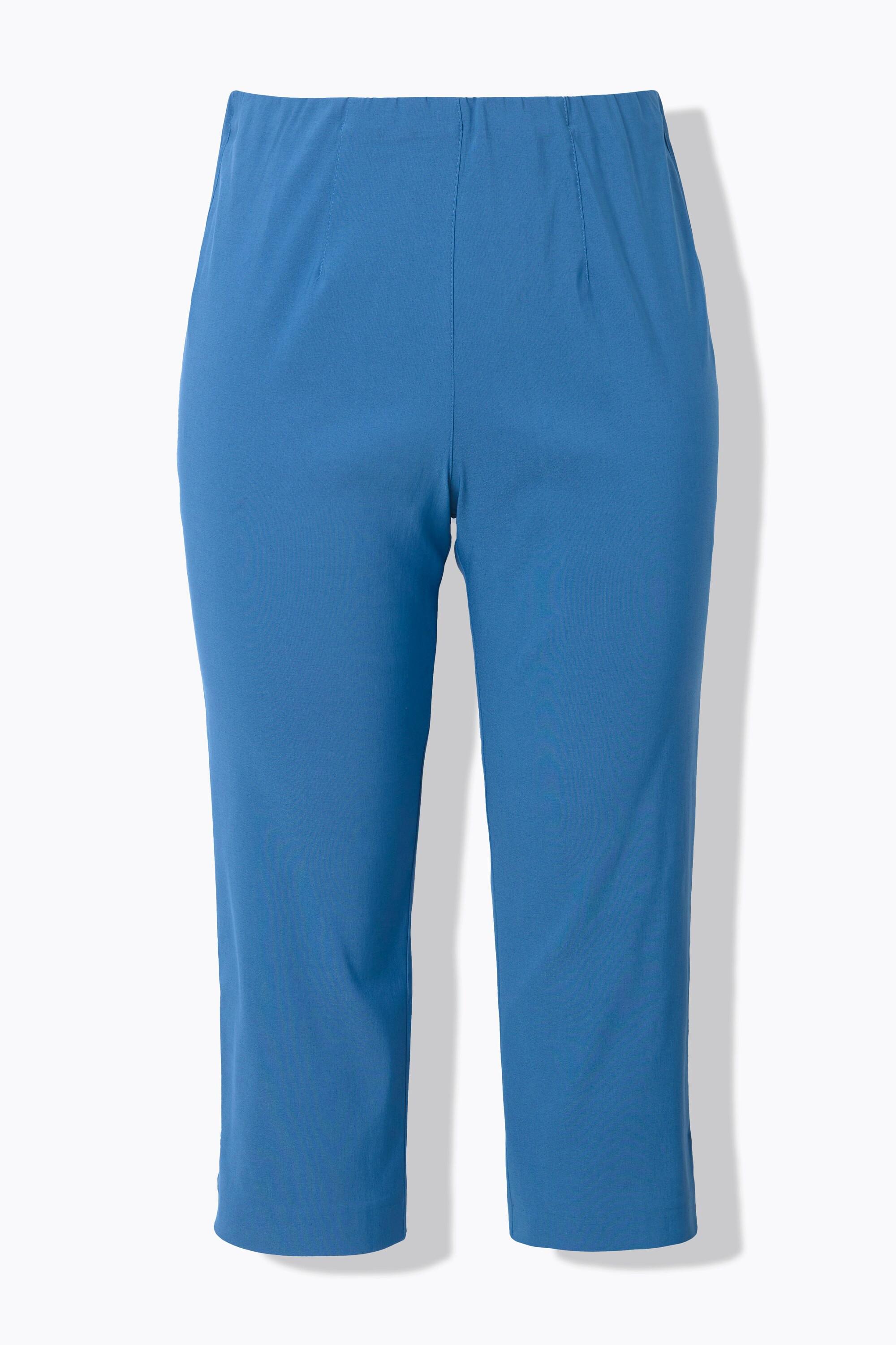 Ulla Popken Bengalinhose wadenlang mit Elastikbund