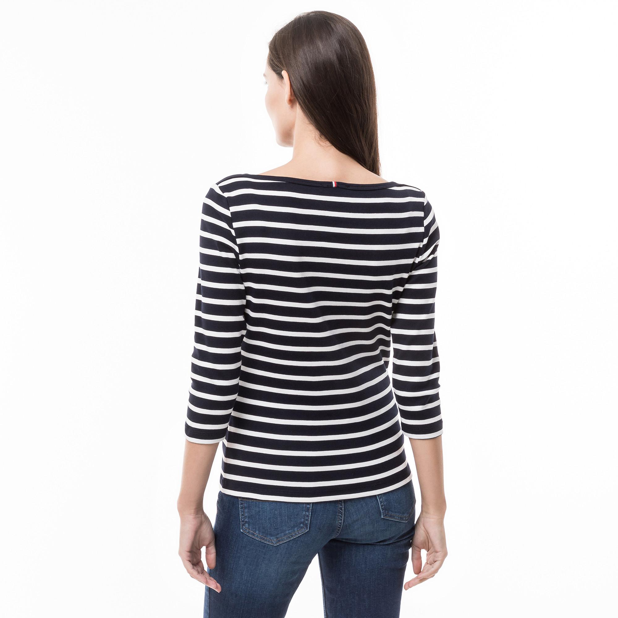 TOMMY HILFIGER New Cody Gestreiftes Rundhals T-Shirt