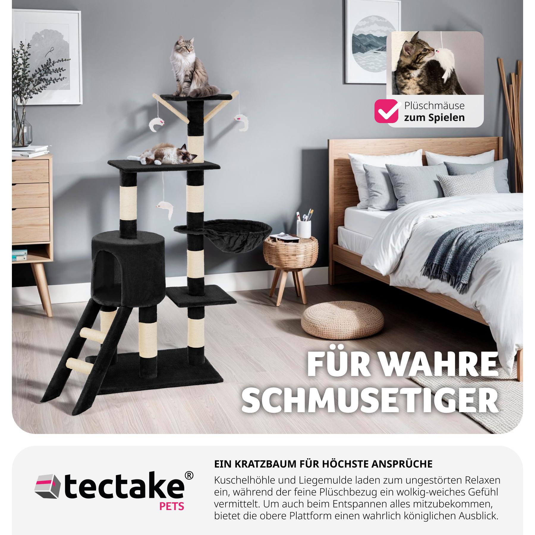 Tectake Kratzbaum Dominik 144cm