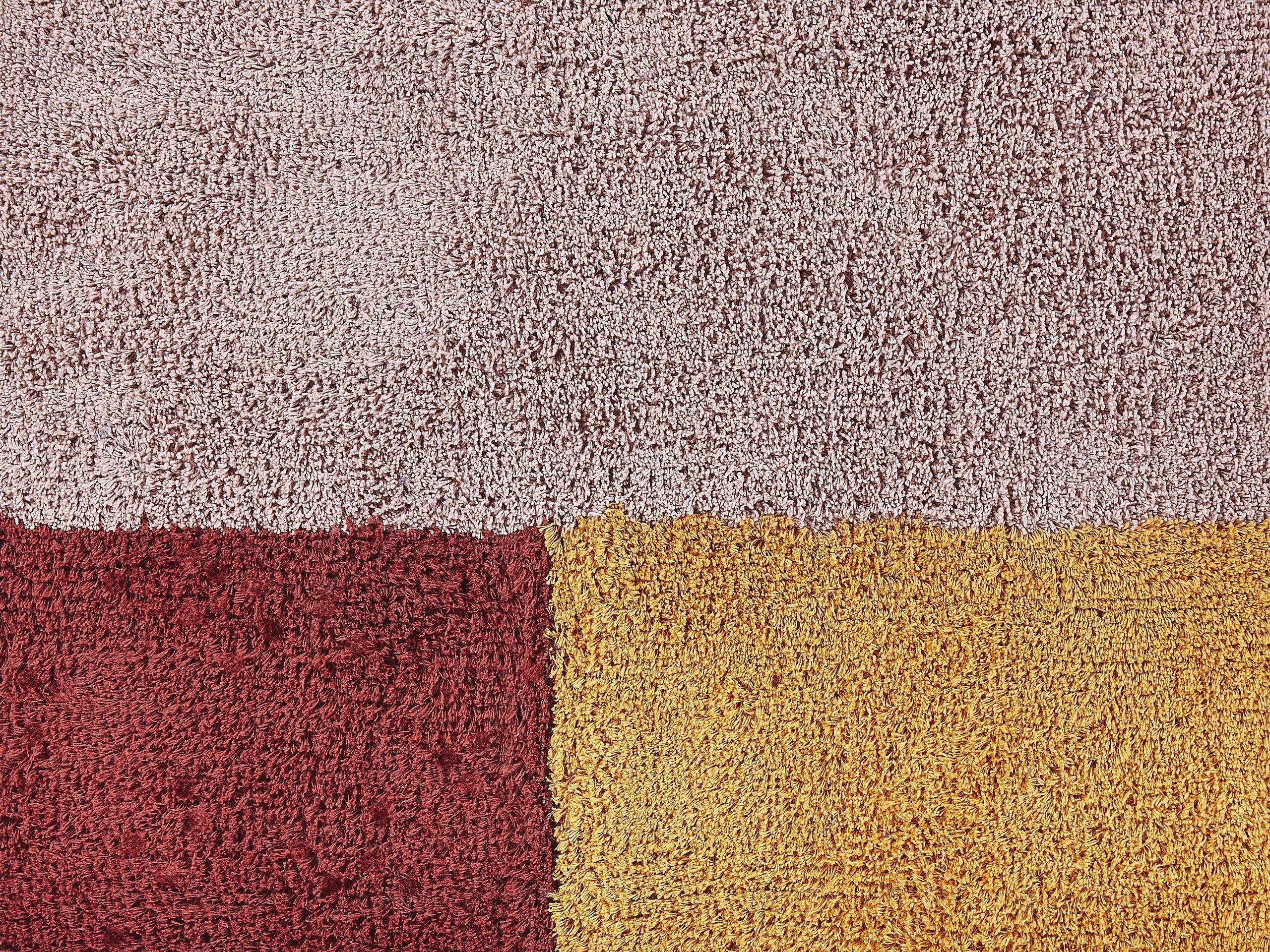 Beliani Teppich aus Baumwolle Modern JALGAON