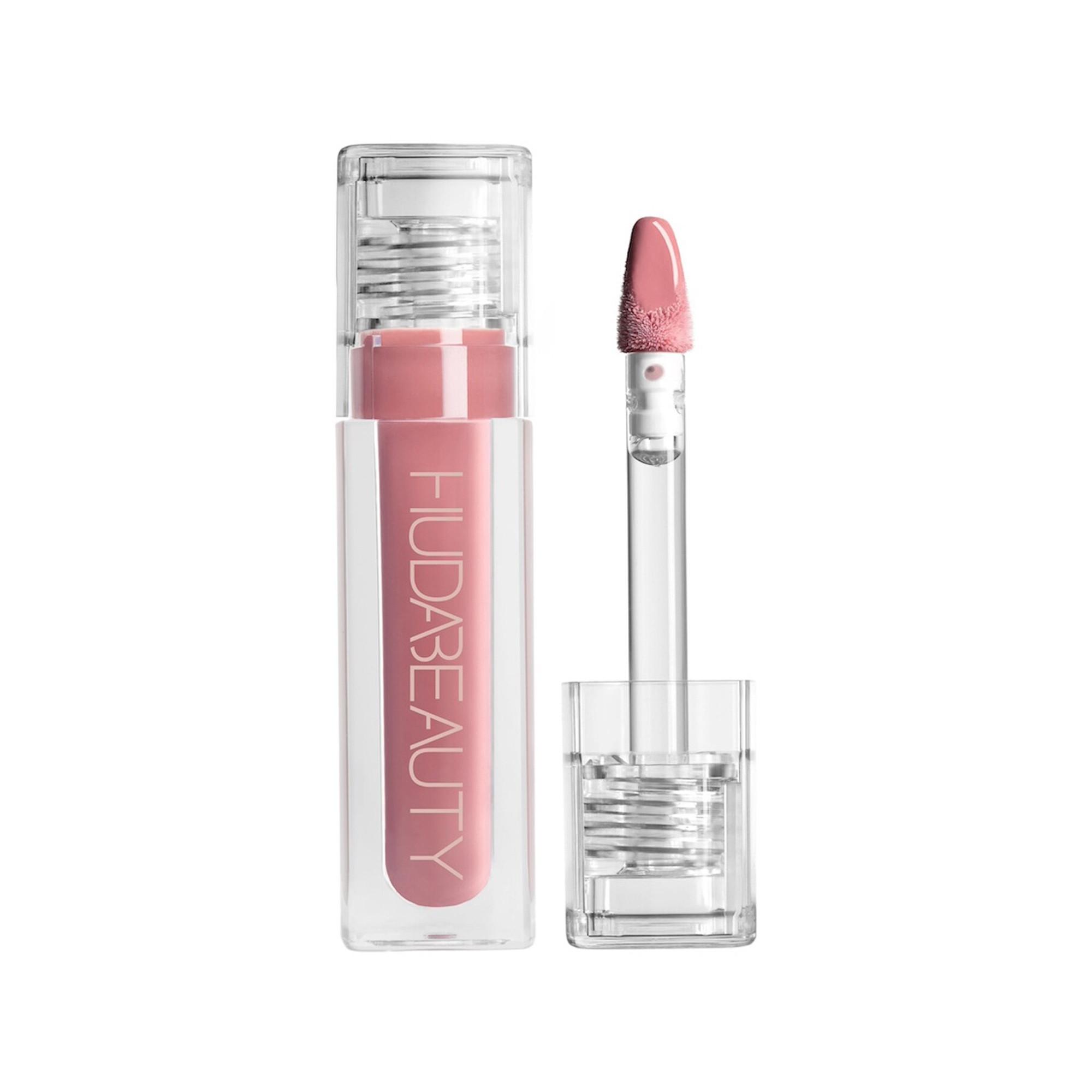 Huda Beauty FAUX FILLER LIP GLOSS FOXY Faux Filler - Hochglänzender Lipgloss