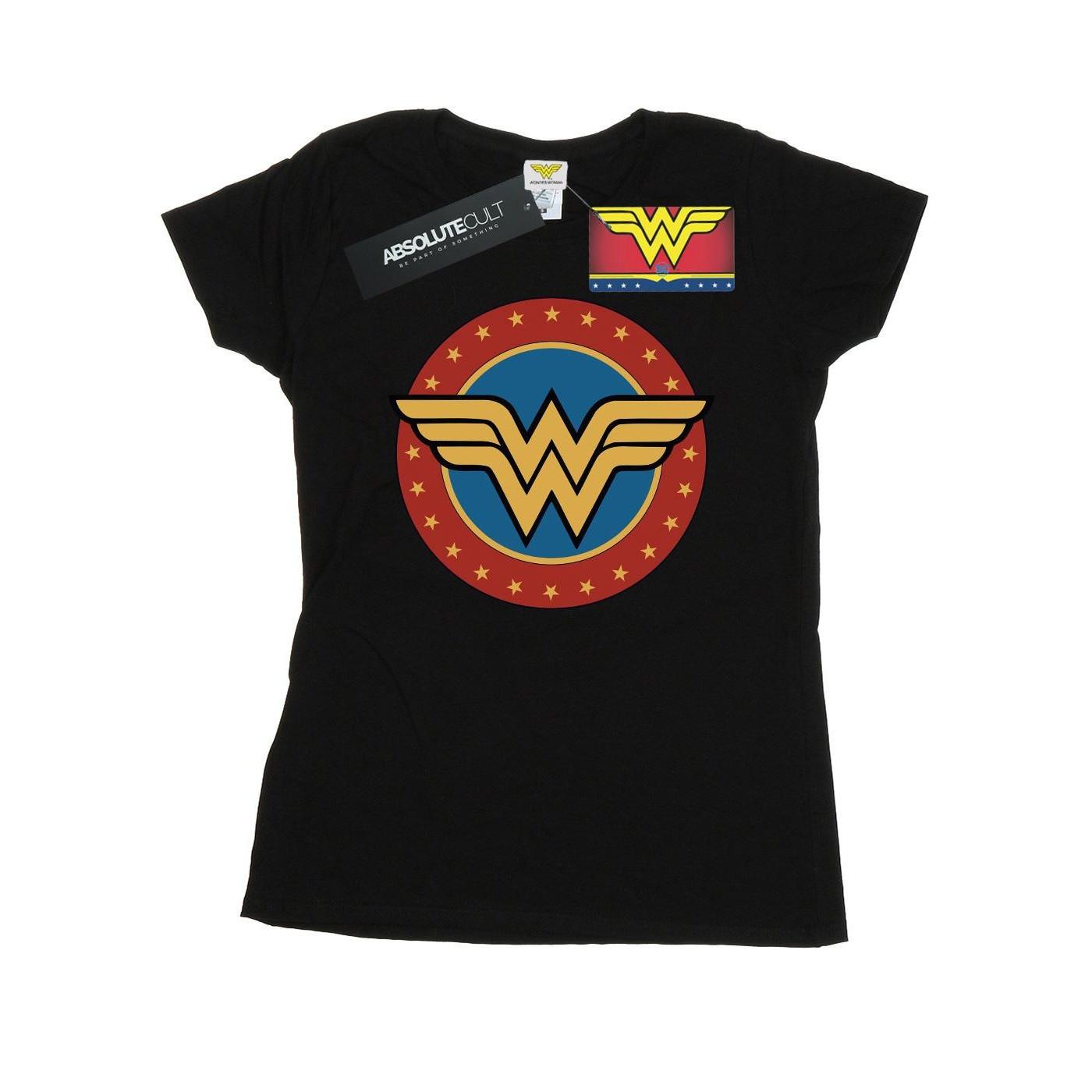 DC COMICS Wonder Woman Logo Print T-Shirt