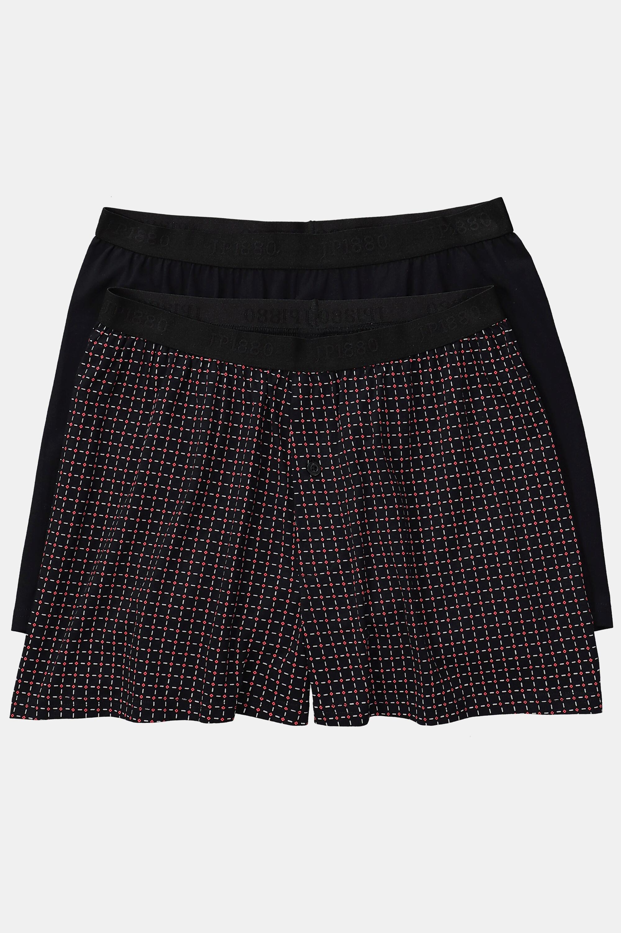 JP1880 Boxershorts, FLEXNAMIC®, 2er-Pack, Unterhose, bis 7 XL