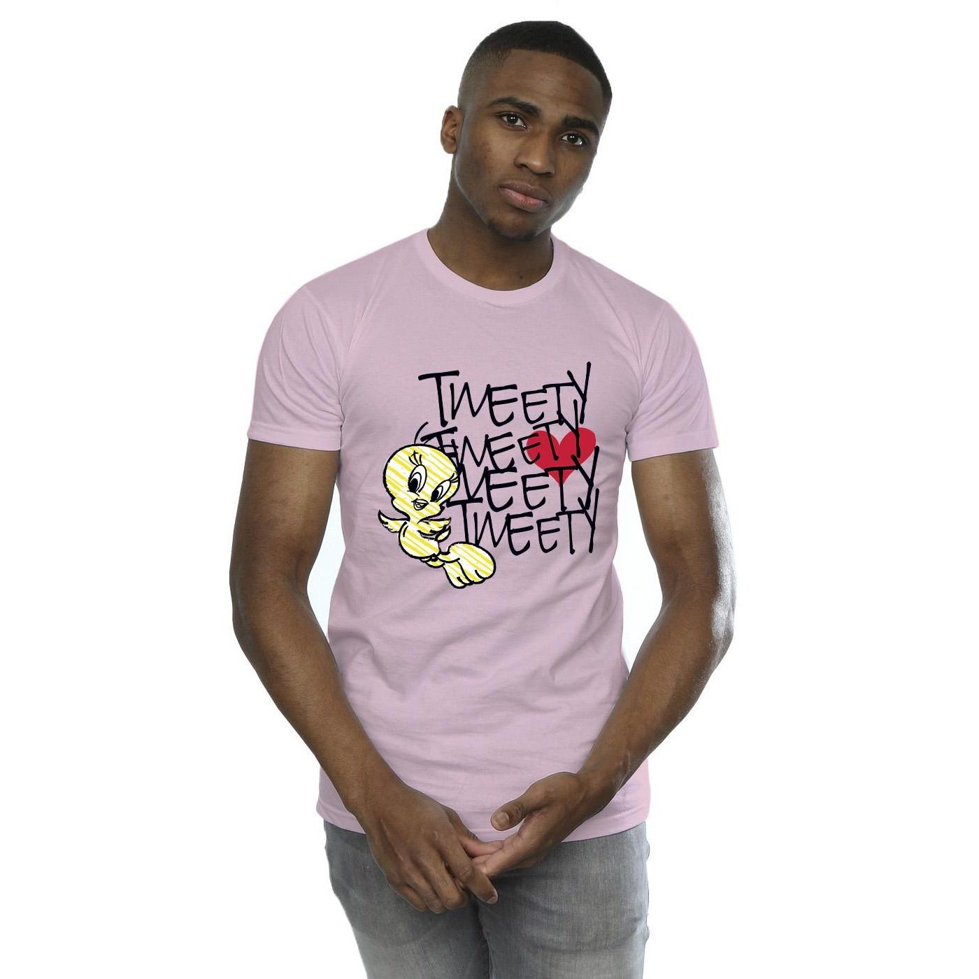 LOONEY TUNES Tweety Print Kurzarm T-Shirt