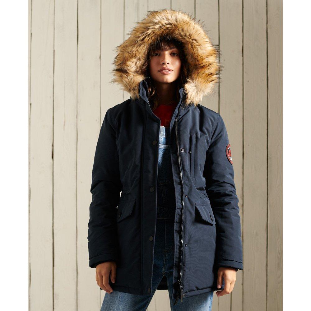 Superdry parka für damen everest