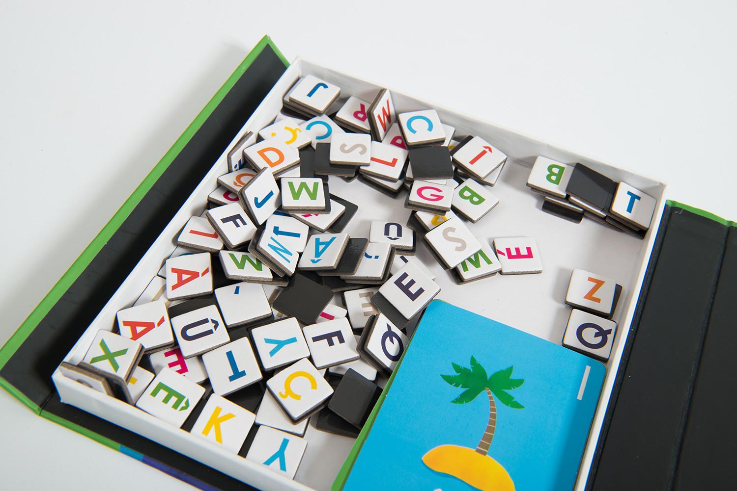 Moulin Roty Magnetspiel Alphabet les Popipop